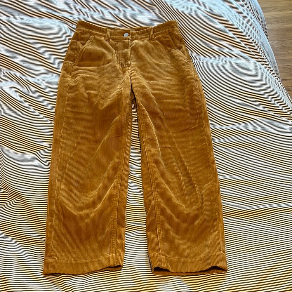 Tan Everlane Corduroy Pants Size 4